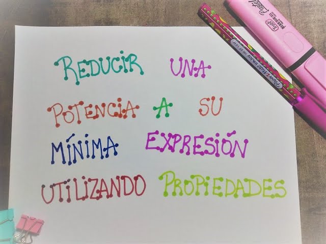 Fracciones con Potencias: Cómo Expresar a una Sola Potencia