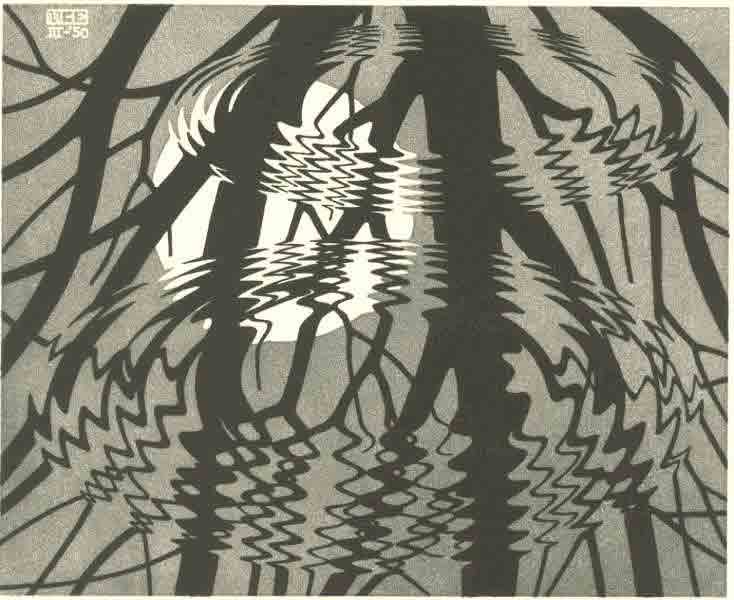 Mosaico Escher: Explorando los Cuatro Movimientos en su Arte