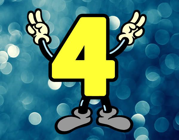numeracion de 4 en 4 al 100 explorando los cuatro 4