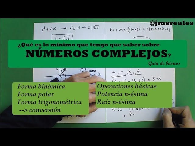 Potencias de Números Complejos: Guía sobre la Potenciación