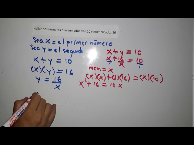 Qué dos números multiplicados y sumados son iguales