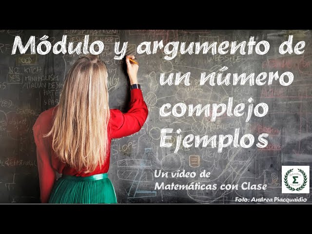 Qué es el argumento de un número complejo y ejemplos prácticos