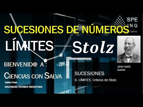 Qué es el Criterio de Stolz y cómo se aplica en convergencia