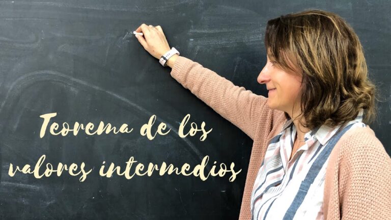 Qué es el teorema de los valores intermedios y sus aplicaciones