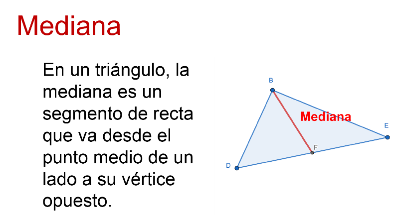 Qué es la mediatriz y cuáles son ejemplos en matemáticas