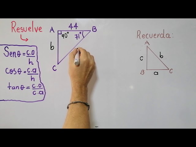 Qué es la trigonometría y cómo se resuelven triángulos rectángulos