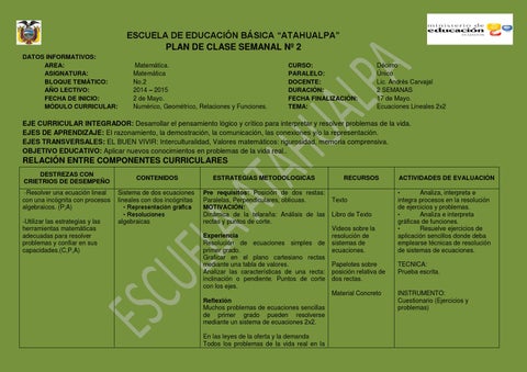 Qué es un PDF sobre sistemas de ecuaciones lineales y sus recursos