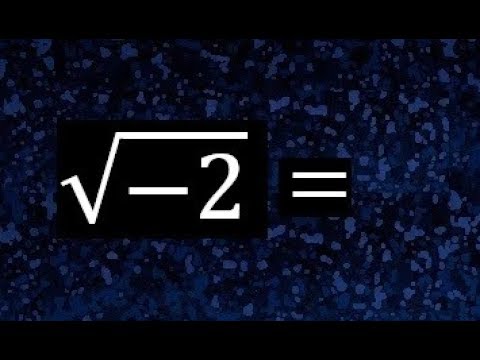 Qué significa la raíz cuadrada de un número negativo