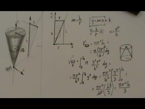 Relaciones de volumen: Cómo calcular el volumen de un cono
