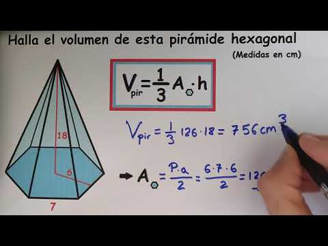 Resuelve Geometría: Fórmulas de Volumen y Área de Pirámides