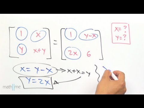 Sabes cómo realizar correctamente la suma de matrices 2×2