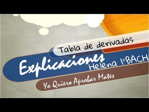 Tabla de Derivadas: Aprende a Simplificar tus Cálculos