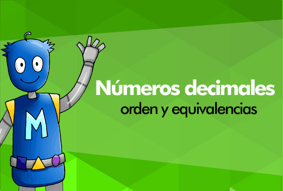 Te gustaría practicar ejercicios sobre el orden de números decimales