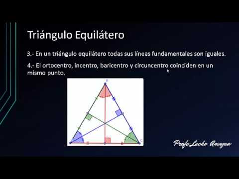Teselación regular: Triángulo equilátero y sus propiedades
