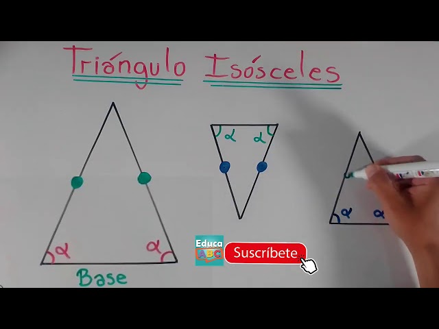 Todo lo que necesitas saber sobre el triángulo isósceles