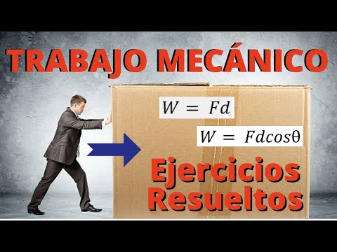 Trabajo mecánico: Ejercicios resueltos y ejemplos prácticos