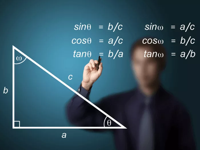 what are sin cos and tan in trigonometric functions